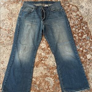 Lucky Brand Men's Bootcut Jeans in Faded Blue